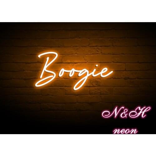 Boogie Custom Neon Sign| Neon Sign light| Neon sign bedroom| Neon Sign| Led Neon Sign| Neon Sign Bar| Custom Neon| Neon Sign Lig