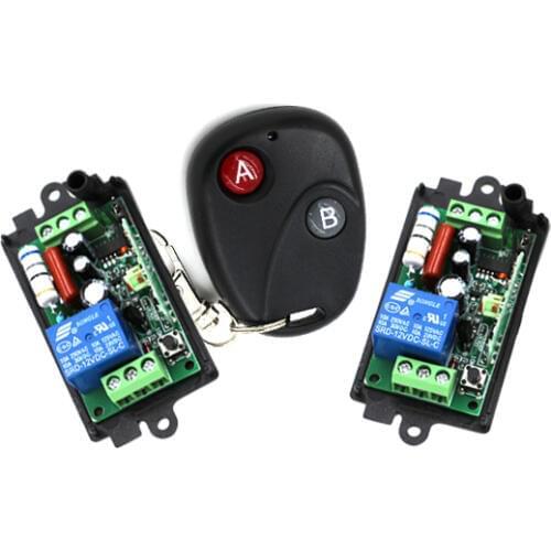 New AC 110V 220V 1CH Wireless Remote Control Relay Switch RF Remote ON/OFF 315MHz /433Mhz SKU: 5128