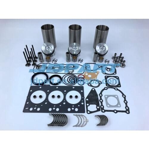 New 3TNC78 Overhaul Kit Piston Rings Bearing Set Full Gasket Kit Engine Valve For Yanmar