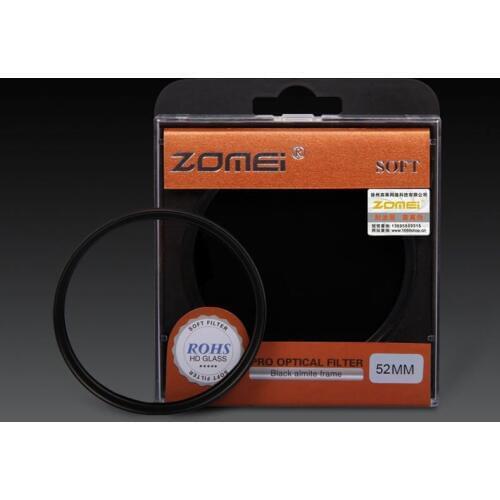 Premium Original ZOMEI 52mm Soft Filter Special Effect Diffuser Lens Filter Soft Focus Dreamy Hazy Portrait for Nikon Canon Sony
