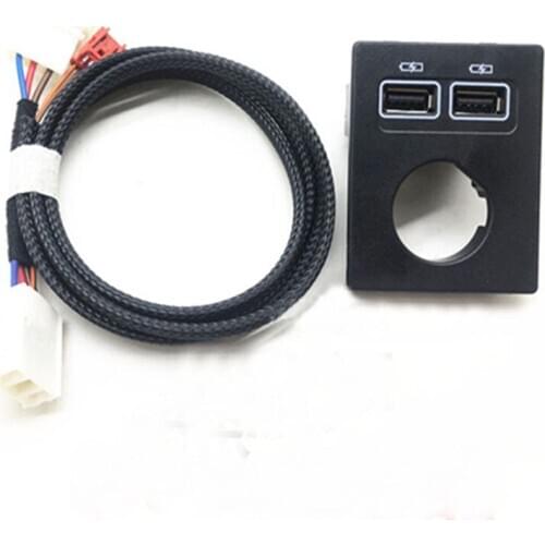 Ashtray USB Charger Cigar Lighter USB Adapter with Wiring for Superb III