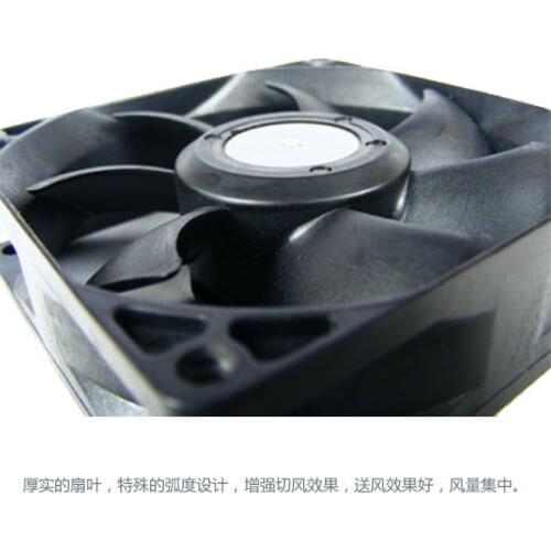 T80T12MUA7-51 12V 0.19A 8025 8cm 8*8cm 80*80*25mm 3-pin silent fan chassis cooling fan