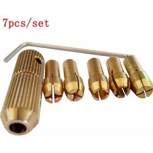 High quality at the best price 5 each / set 0.5 to 3 mm Bit Collet Micro small electric drill Drill Chuck rotation in September