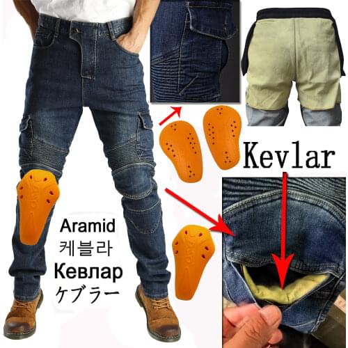 XS 5XL Fireproof Aramid Motorcycle Pants Men Protective Gear Riding Touring Motorbike Trousers Motocross Jeans summer Moto Pants