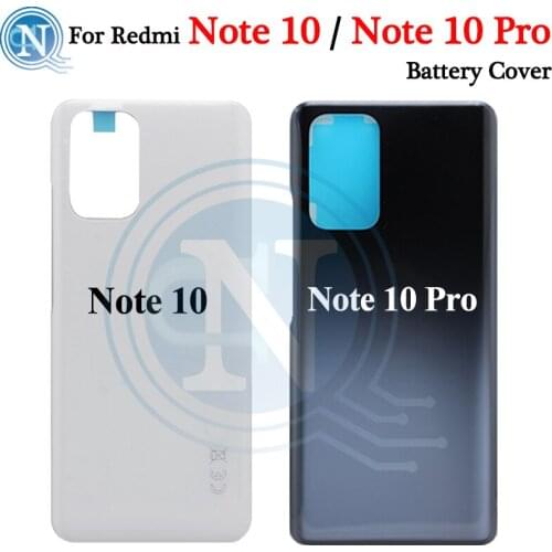 For Xiaomi Redmi Note 10 Pro Back Battery Housing Cover Case Assembly Replacement For Redmi Note10 Pro Note 10 Bach housing