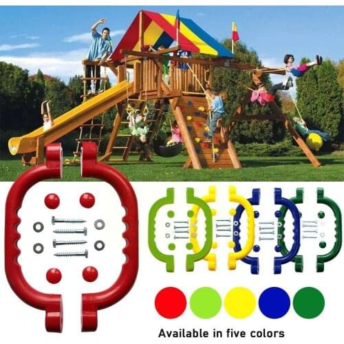 1 Set Plastic Handle Kits Children Playground Non Slip Stair Accessories Sports Childrens Camp Toy Handles Handrail Home Sa S5N6
