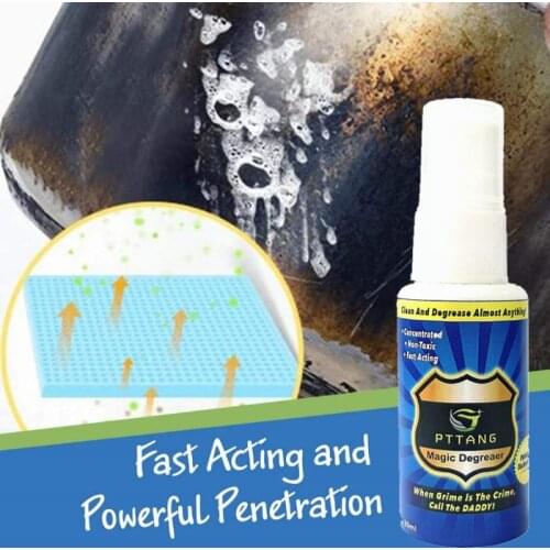 30 Ml Professional Kitchen Oil Stain Cleaner Range Hood Cleaner To Heavy Oil Stain Cleaner Grease Police Degreaser Dropshipping