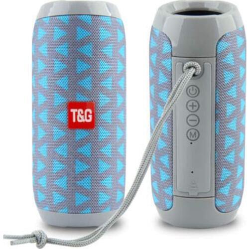 TG117 Bluetooth Speaker FM Radio Outdoor Waterproof Portable Wireless Column Loudspeaker Box Support TF Card Aux Input