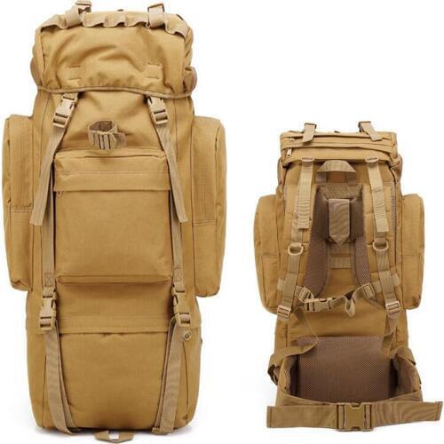 Large Capacity About 65L Oxford Hunting tactical Rifle Gun Bag Outdoor Travel Hiking Backpack Sport Shoulder Bag