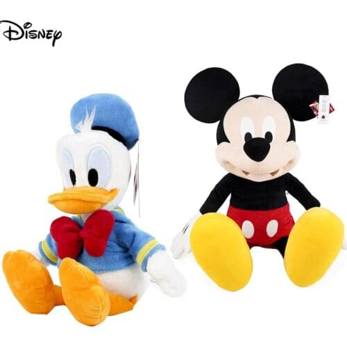 30cm Disney Donald Duck Daisy Minnie Mickey Classic Plush Toys Stuffed Animal Dolls Birthday Christmas New Year Present for Kids