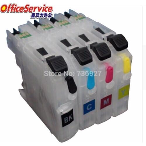 LC223 LC221 LC225 LC227 Refillable Ink Cartridge For Brother MFC-J4420DW J4620DW J4625DW J5320DW J5620DW J5625DW J562DW printer