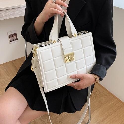 Women Small Pu Leather Handbags Box Bags High Quality Ladies Purse Shoulder Bag Designer Crossbody Messenger Bags for Women New