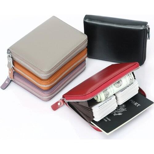 2020 Fashion Womens Wallets Woman Zipper Small purse Short Credit Card multi-function large capacity Men women wallet