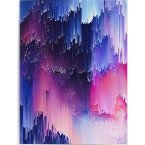 Modular Canvas Colorful Painting Home Glitch Pixel Decor Pictures Modern Printed Poster Abstract For Living Room Wall Art Frame