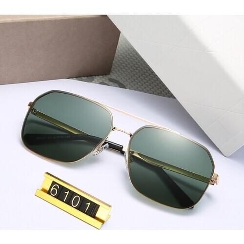 2020 new polarized vintage sunglasses male trend Fashion glasses high-end luxury square sunglasses men óculos de sol uv400
