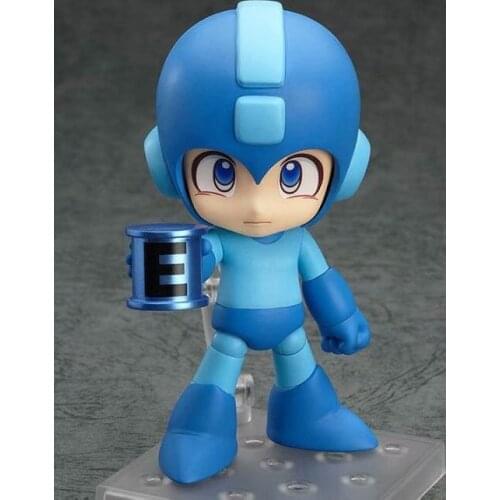 NEW Anime ROCKMAN Mega Man nendoroidos Figures PVC Action Figure Model Toys Doll 10cm