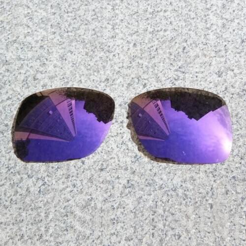 Wholesale E.O.S Polarized Enhanced Replacement Lenses for Oakley Dispatch 1 Sunglasses -Violet Purple Polarized Mirror