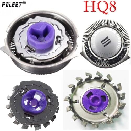 DHL Shipping 1000Set/Lot HQ8 Electric Shaver Head Replacement For Philips Razor Blade Head PT870 AT890 HQ7760 HQ7320 Series