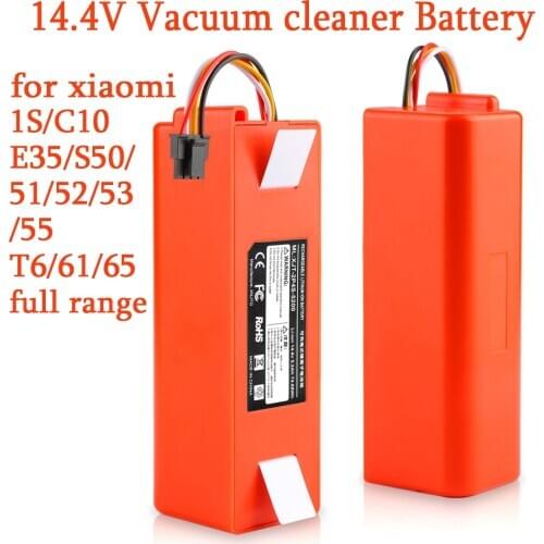 Robotic Vacuum cleaner Replacement Battery for Xiaomi Robot Roborock S50 S51 S55 1S Accessory Spare Parts 14.4V li-ion battery