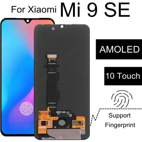 5.97" AMOLED LCD FOR Xiaomi Mi 9se Mi9 se LCD Display Touch Screen Digitizer Assembly Replacement Accessories For MI9SE LCD