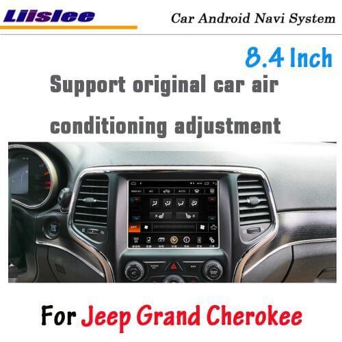 8.4 Inch Android For Jeep Grand Cherokee 2013~2017 Stereo Original car style Carplay GPS Navi Map Navigation Multimedia