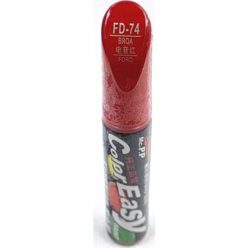 Car scratch repair pen, auto paint pen FD-74 for FORD ecosport,kuga, focus,s-max,fiesta ,car painting pen