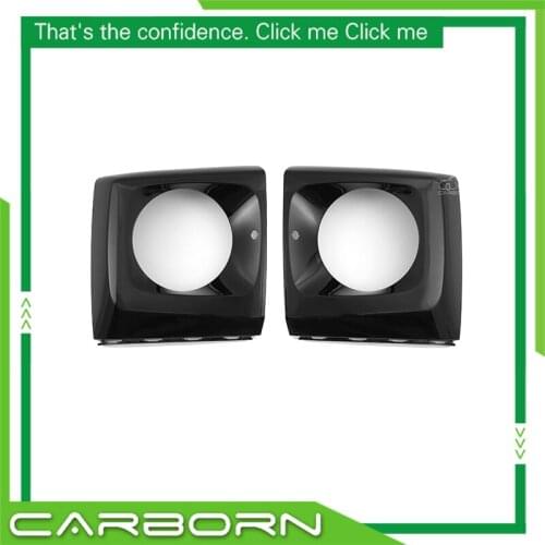 ABS Plastic Black Head Lamp Cover for-Mercedes-Benz G-class W463A W464 G500 G350 2019+ Front Light Bezel