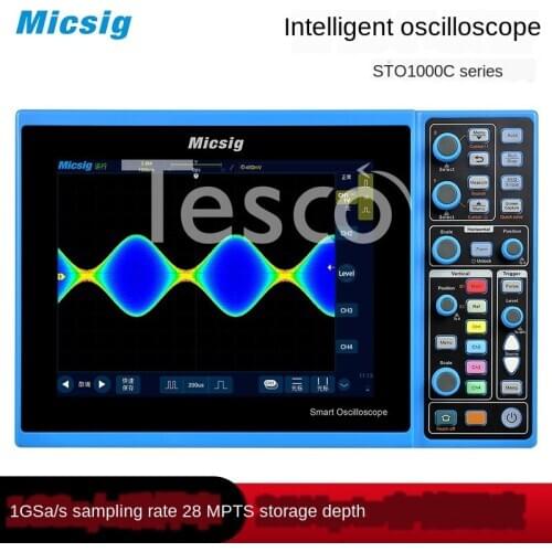Micsig Digital Intelligent Oscilloscope Full Touch Handheld Four Channel 100M Bandwidth