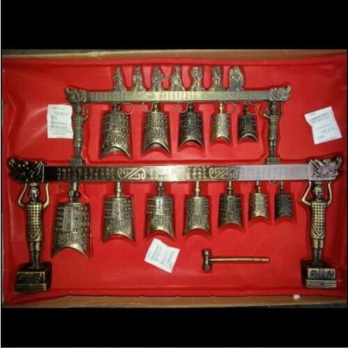 Chinese bronzes, double decker Terracotta Army bells, decorations and Collectibles