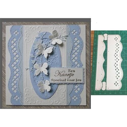 Craft dies Lace Strip Edge Border metal cutting dies Stencils Dies for DIY dies Scrapbooking Decor Embossing die cut Card Making