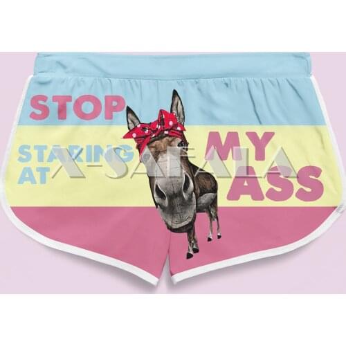 Girls Summer Hot Short Pants For Sport Women Running Shorts Workout Yoga Short Pants Athletic Elastic Waist Jogger Booty -5