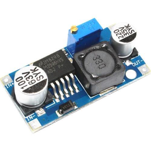 LM2596HVS LM2596 HV LM2596HV DC-DC 4.5-50V To 3-35V Adjustable Step Down Buck Converter power supply module
