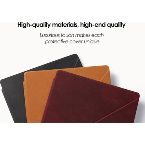 Official Kindle Oasis2 / 3 Standing Semi-Wrapped Case, Magnetic Side Buckle And Sleep Function Waterproof Function