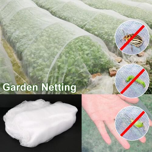 Garden Vegetables Netting Corrosion Resistance Insect Prevention Net Plant Flower Care Cover Network Flie Bird Pest Control Mesh