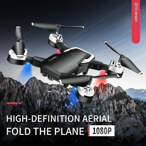 HJ28 Foldable WIFI RC Drone 1080P 720P Aerial HD Wide Angle Camera Real Time Transmission Four Axis Helicopter Toy Quadcopter