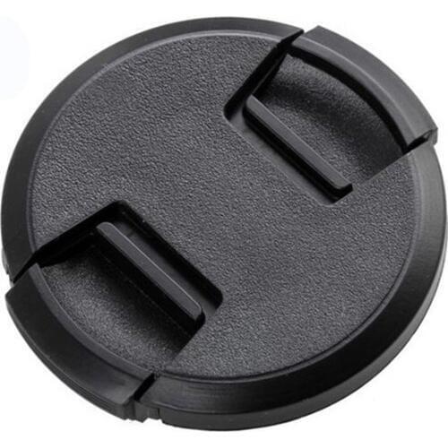 High-quality 40.5 49 52 55 58 62 67 72 77 82mm center pinch Snap-on cap cover for all camera Lens