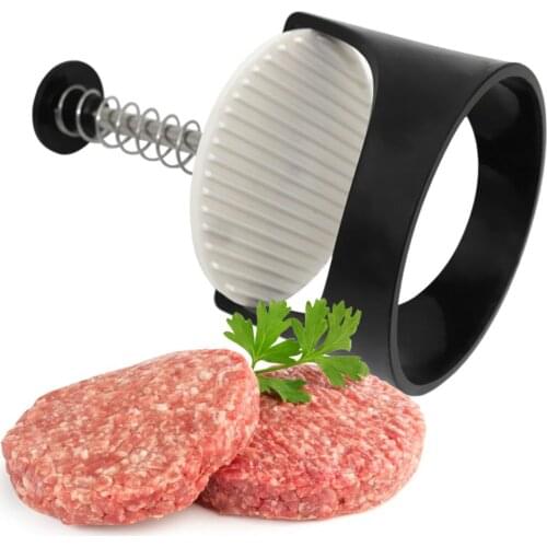 High Quality Kitchen Round Shape Hamburger Press Hamburger Meat Beef Grill Burger Press Maker Mold Mould Food Tool
