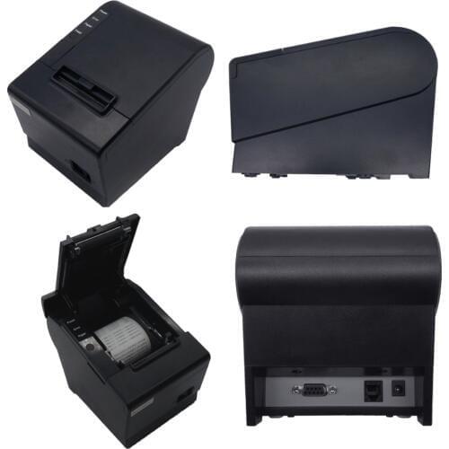 58mm handheld cost effective thermal receipt pos printer with TTL/RS232 interface and auto-cutter