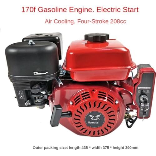 7.5 horsepower four-stroke GB200 170F petrol engine fight drugs sprayer plunger pump motor