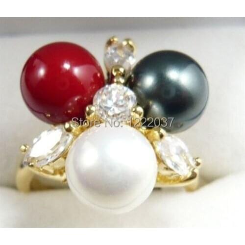 Bababetty Rings With Crystals