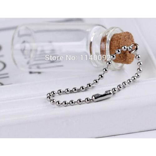 Free shipping clothing hang tag metal chain length 12cm/4.7" 1000pcs a lot/garment bag swing tag metal string/sling/cords