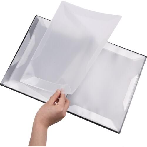 Flatsons FB-04 A4 Size Music Score Holder Paper Sheet Document File Organizer Music Paper Folder 40 Pockets for Guitar Piano