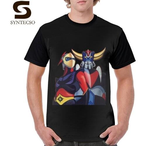 Goldorak T Shirt GOLDRAKE T-Shirt Short Sleeves Basic Graphic Tee Shirt Printed 100 Polyester Awesome Mens 6xl Tshirt