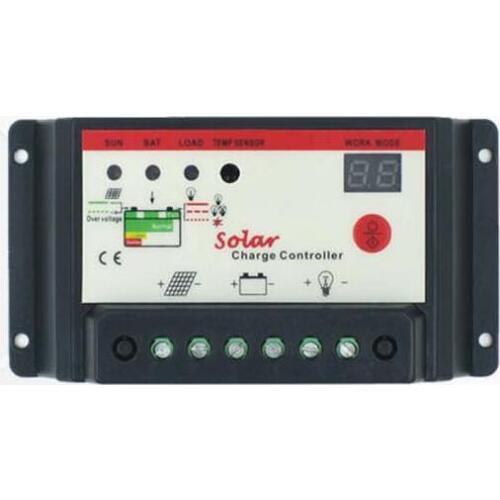 Solar Charge Controller 12V 24V Automatic Recognition 10A 20A 30A Three Models Solar Regulator for Solar Panel system LED