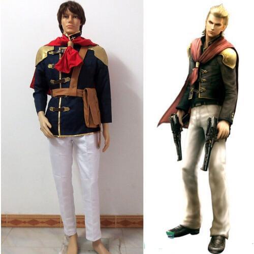 Final Fantasy Type-0 Suzaku Peristylium Class King cosplay Halloween Costumes Custom Made Free Shipping