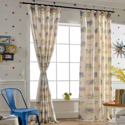 Beautiful Children Curtains for Living Room Bedroom Kids Home Decorative Drapes Window Treatments