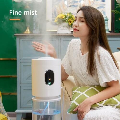 Creative Air Humidifier Air Freshener Portable Essential Oil Aroma Diffuser For Home With Night Light Aquatic Scenery