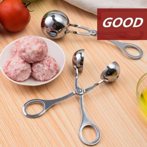 Kitchen Convenient Meatball Maker Stainless Steel Meat Ball Mold Meatball Clip Fish Ball Machine Kitchen Meat & Poultry Tools