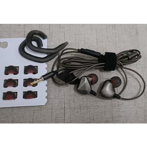 KZ Inventory clearance ED9 ATE ED12 Earphone and cable Oxygen-free copper TPU cable Zinc alloy earphone 100% brand new