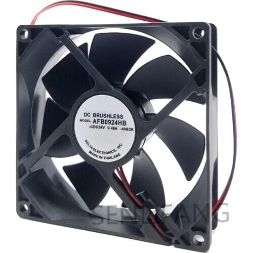 New for AFB0924HB DC 24 v 0.45 A 90 * 90 * 25 mm 9 cm converter cooling fan